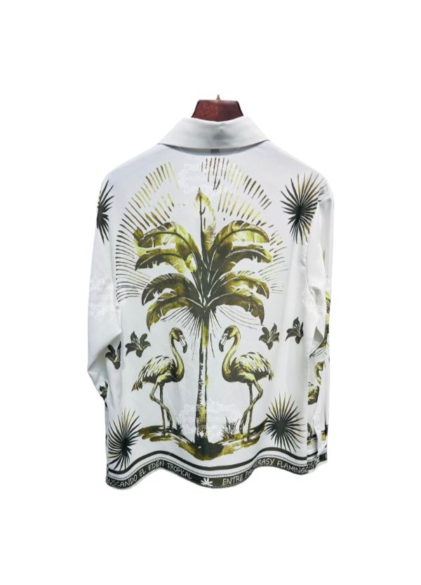 نابضة بالحياة الأصفر فلامنغو ورقة المحملة / معرض لوكس