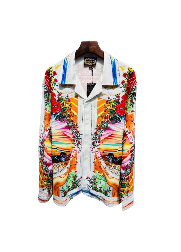 الأبيض الأخضر الطبيعية لوكس كريست المحملة / معرض لوكس