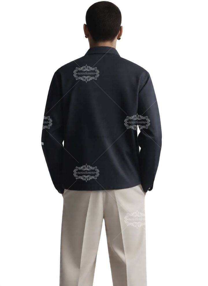 أسود أميري النصي شعار قميص / الترفيه طوق